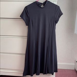 Suede dress